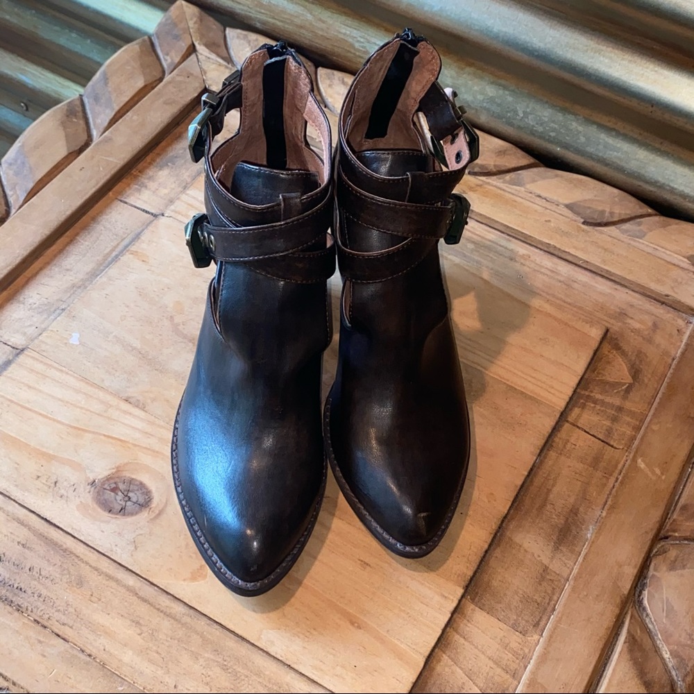 Jeffery Campbell leather booties